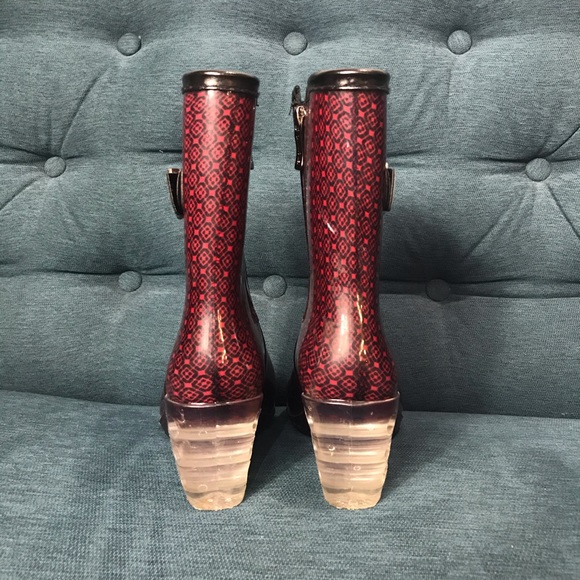 ☔️ SANMM Rain Boots ☔️ size 7 ADORABLE!!!!! NWOT - Picture 5 of 8